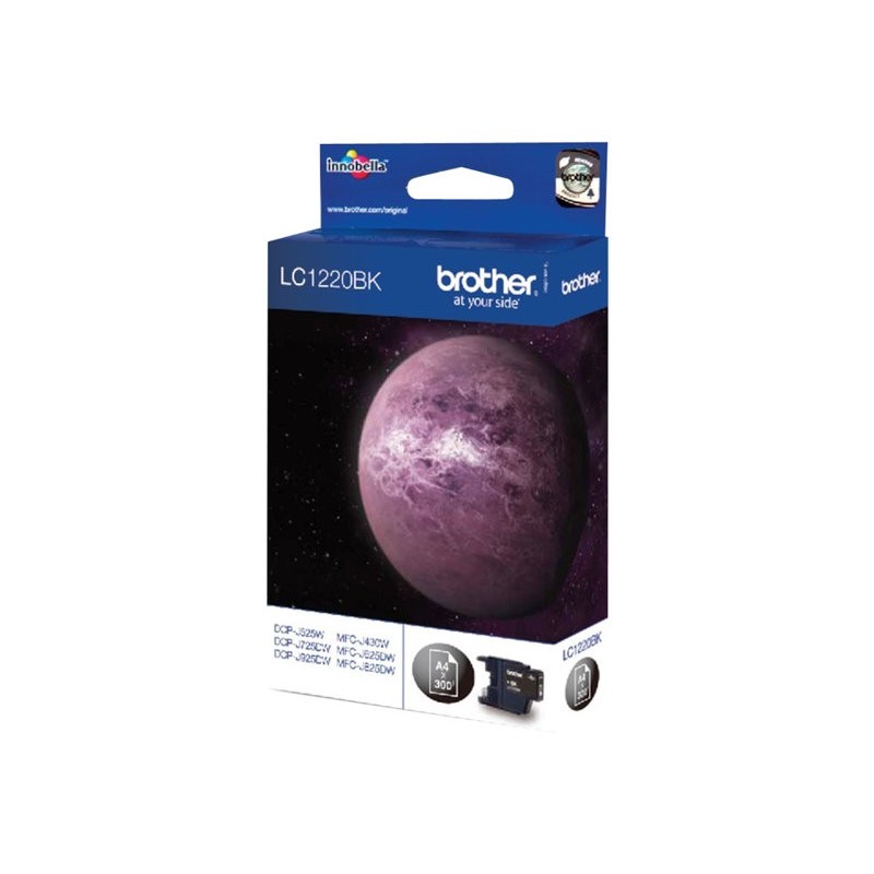 BROTHER LC1220BK Tusz Brother LC1220BK black 300str DCP-J925DW