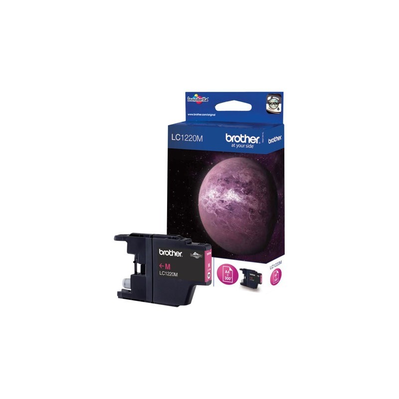 BROTHER LC1220M Tusz Brother LC1220M magenta 300str DCP-J725DW / DCP-J925DW / MFC-J430W