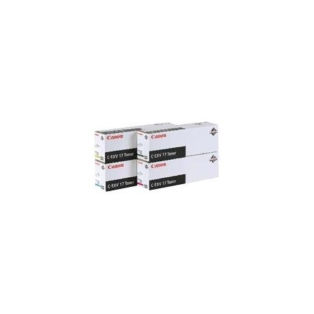 CANON C-EXV 17 toner cartridge yellow standard capacity 30.000 pages 1-pack