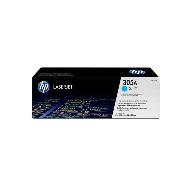 HP CE411A Toner HP 305A cyan 2600str Color LaserJet M351/M451/M375/M475