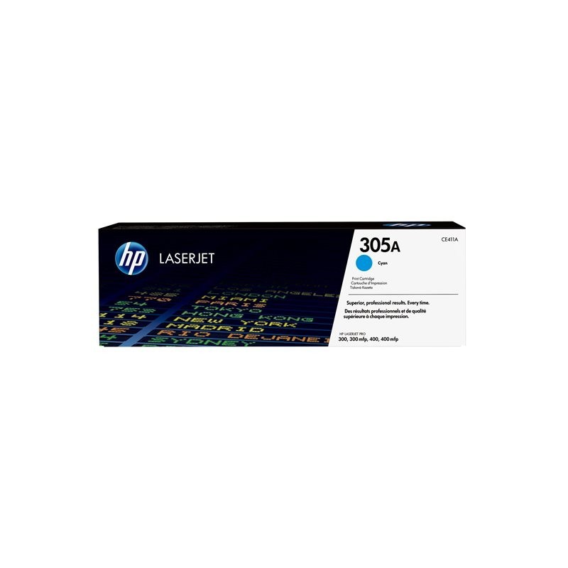 HP CE411A Toner HP 305A cyan 2600str Color LaserJet M351/M451/M375/M475