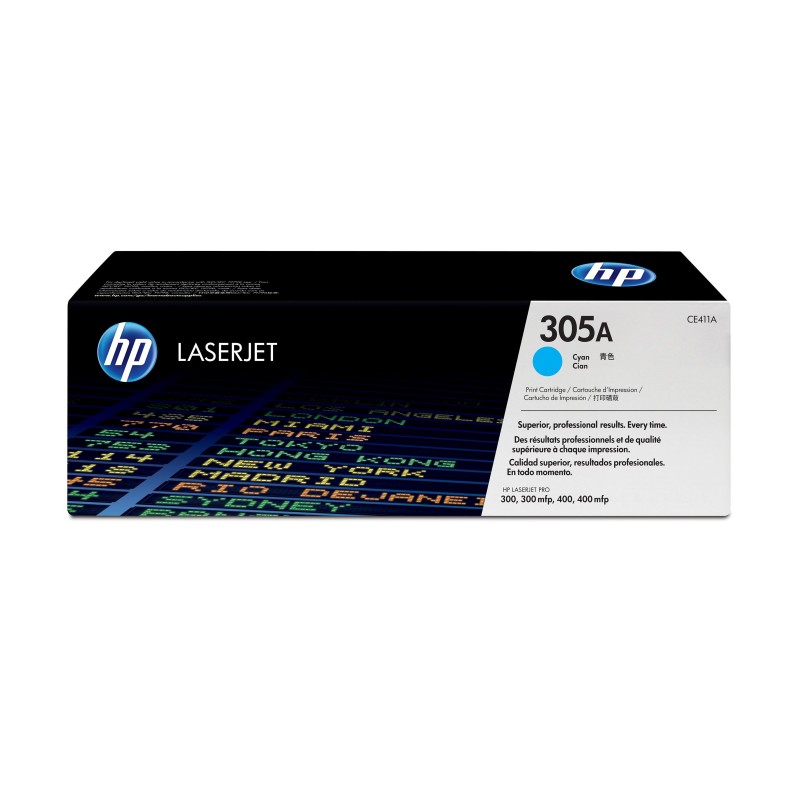 HP CE411A Toner HP 305A cyan 2600str Color LaserJet M351/M451/M375/M475
