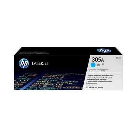 HP CE411A Toner HP 305A cyan 2600str Color LaserJet M351/M451/M375/M475
