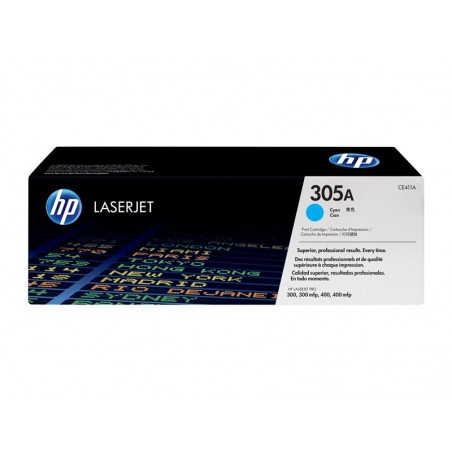 HP CE411A Toner HP 305A cyan 2600str Color LaserJet M351/M451/M375/M475