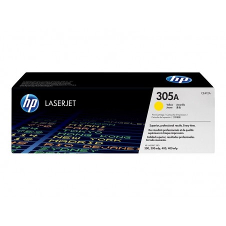 HP CE412A Toner HP 305A yellow 2600str Color LaserJet M351/M451/M375/M475