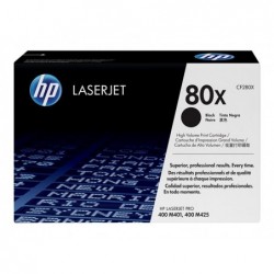 HP CF280X Toner HP 80X black 6800str LJ Pro 400 M401/MFP M425 HP CF280X Toner HP 80X black 6800str LJ Pro 400 M401/MFP M425