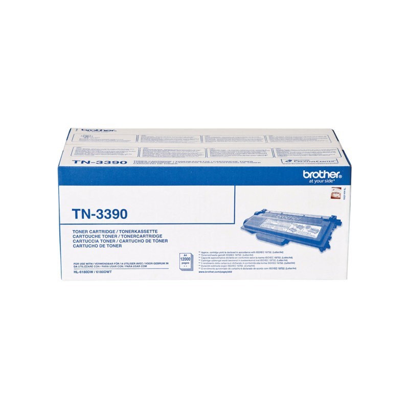 BROTHER TN3390 Brother TN3390 Toner negru ptr HL6180DW/DCP8250DN/ MFC8950DW - 12.000 pagini BROTHER TN3390 Brother TN3390 Toner negru ptr HL6180DW/DCP8250DN/ MFC8950DW - 12.000 pagini