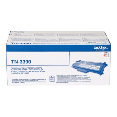 BROTHER TN3390 Brother TN3390 Toner negru ptr HL6180DW/DCP8250DN/ MFC8950DW - 12.000 pagini BROTHER TN3390 Brother TN3390 Toner negru ptr HL6180DW/DCP8250DN/ MFC8950DW - 12.000 pagini