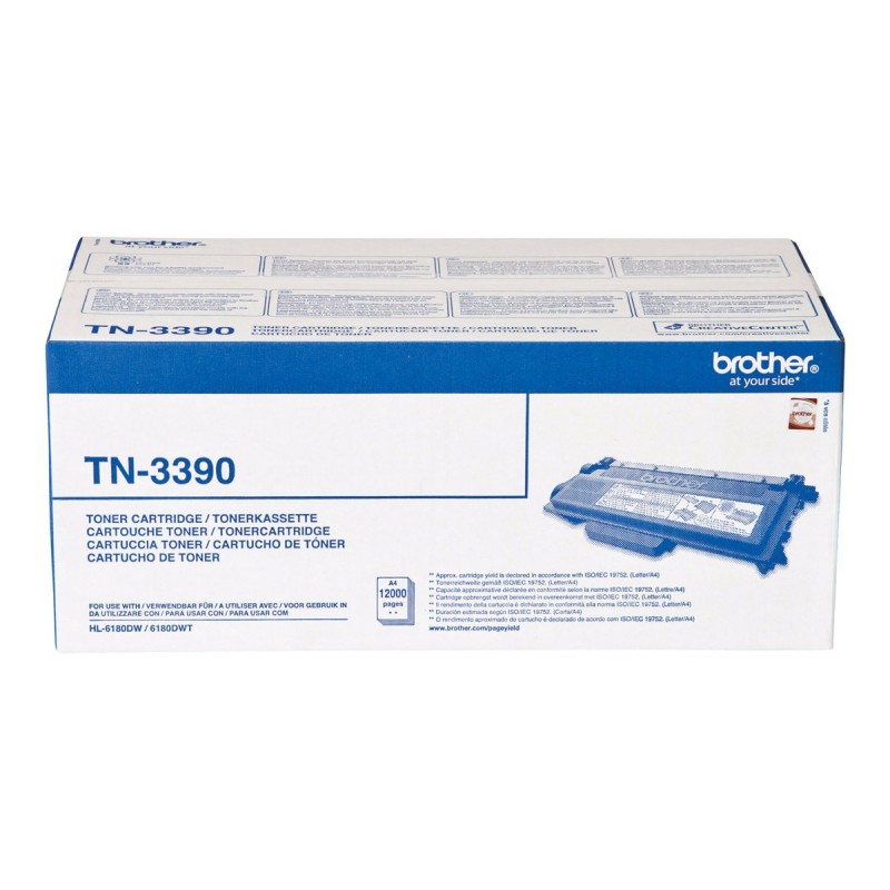 BROTHER TN3390 Brother TN3390 Toner negru ptr HL6180DW/DCP8250DN/ MFC8950DW - 12.000 pagini BROTHER TN3390 Brother TN3390 Toner negru ptr HL6180DW/DCP8250DN/ MFC8950DW - 12.000 pagini