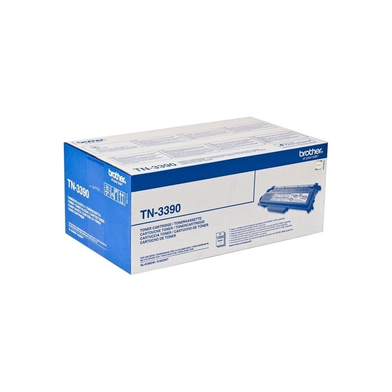 BROTHER TN3390 Brother TN3390 Toner negru ptr HL6180DW/DCP8250DN/ MFC8950DW - 12.000 pagini BROTHER TN3390 Brother TN3390 Toner negru ptr HL6180DW/DCP8250DN/ MFC8950DW - 12.000 pagini