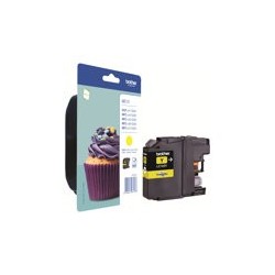 BROTHER LC123Y Brother LC123Y Cartus yellow ptr MFCJ4410DW/MFCJ4510DW - 600 pagini