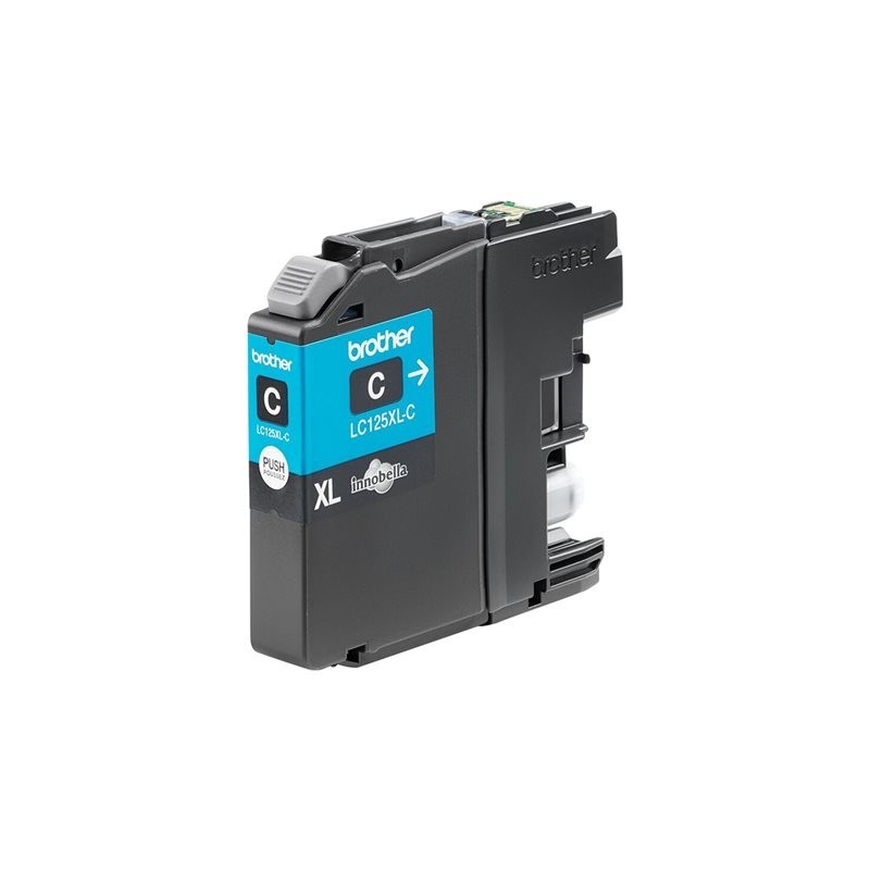 BROTHER LC125XLC Brother LC125XLC Cartus cyan de capacitate mare - 1.200 pagini