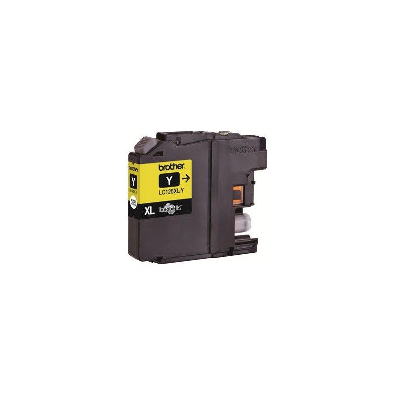 BROTHER LC125XLY Brother LC125XLY Cartus yellow de capacitate mare - 1.200 pagini