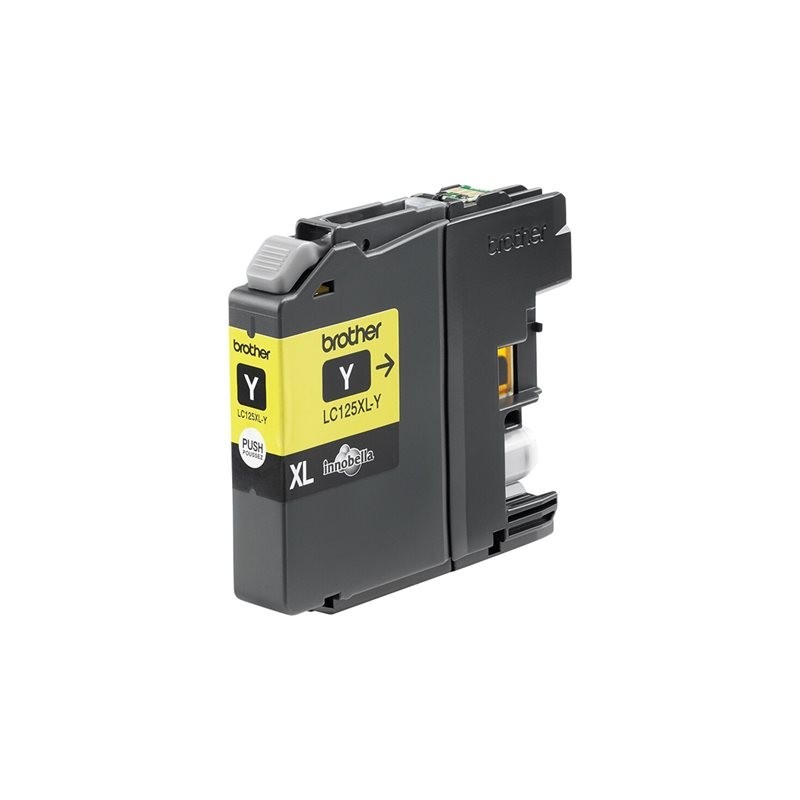BROTHER LC125XLY Brother LC125XLY Cartus yellow de capacitate mare - 1.200 pagini