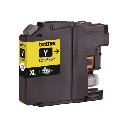 BROTHER LC125XLY Brother LC125XLY Cartus yellow de capacitate mare - 1.200 pagini