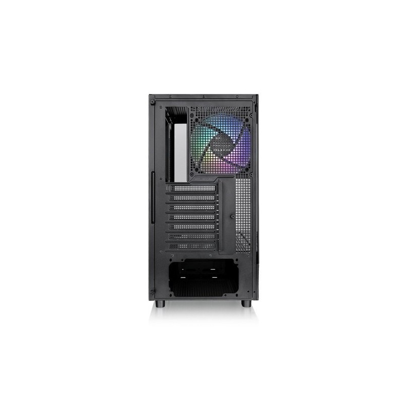 Obudowa View 270 Tempered Glass, szklany bok, CT140 Fan - Czarna