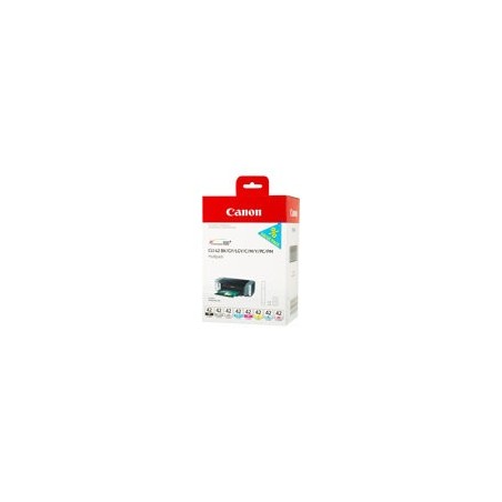 CANON 1LB CLI-42 8inks ink cartridge black and colour standard capacity multipack full 8 inks
