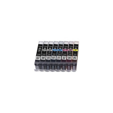 CANON 1LB CLI-42 8inks ink cartridge black and colour standard capacity multipack full 8 inks