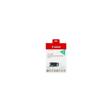 CANON 1LB CLI-42 8inks ink cartridge black and colour standard capacity multipack full 8 inks