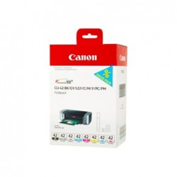 CANON 1LB CLI-42 8inks ink cartridge black and colour standard capacity multipack full 8 inks