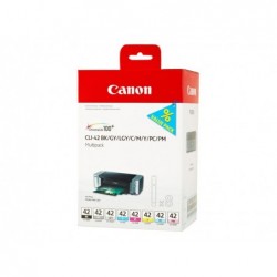 CANON 1LB CLI-42 8inks ink cartridge black and colour standard capacity multipack full 8 inks