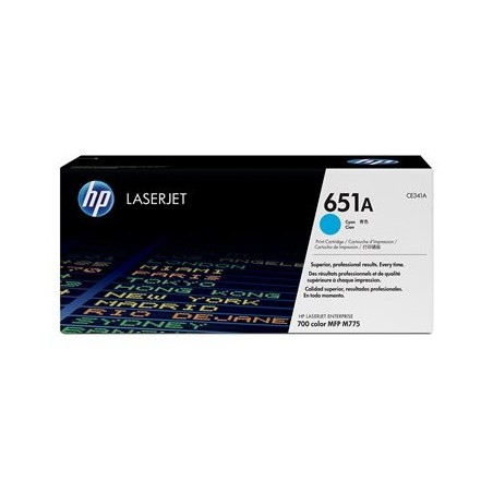 HP CE341A Toner HP 651A cyan