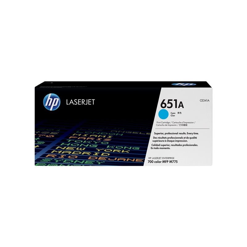 HP CE341A Toner HP 651A cyan