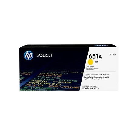HP CE342A Toner HP 651A yellow