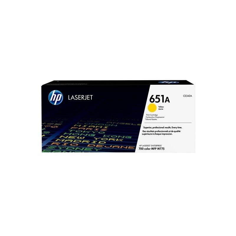 HP CE342A Toner HP 651A yellow
