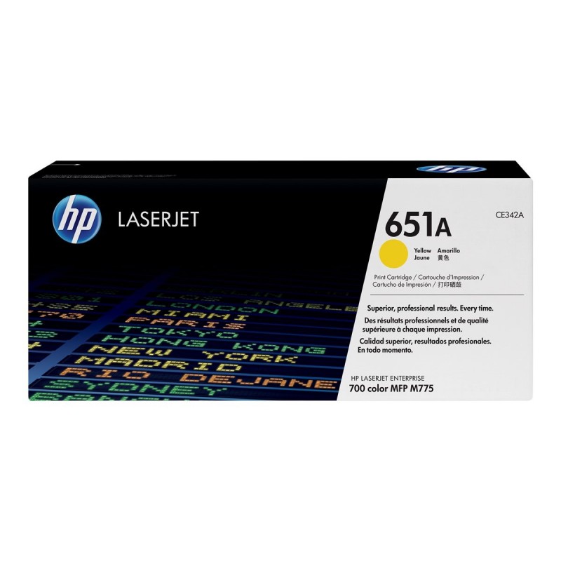 HP CE342A Toner HP 651A yellow