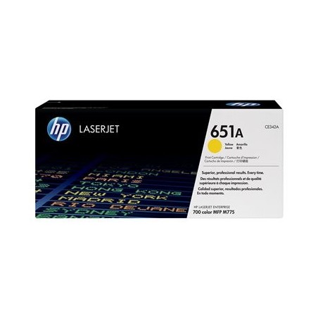 HP CE342A Toner HP 651A yellow