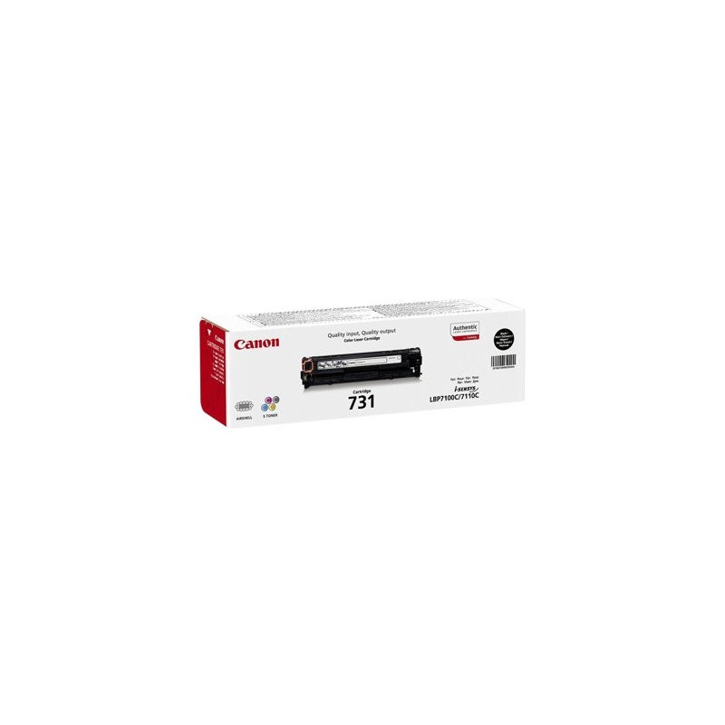 CANON 6272B002 Toner Canon 731 BK i-SENSYS LBP7100/LBP7110 CANON 6272B002 Toner Canon 731 BK i-SENSYS LBP7100/LBP7110
