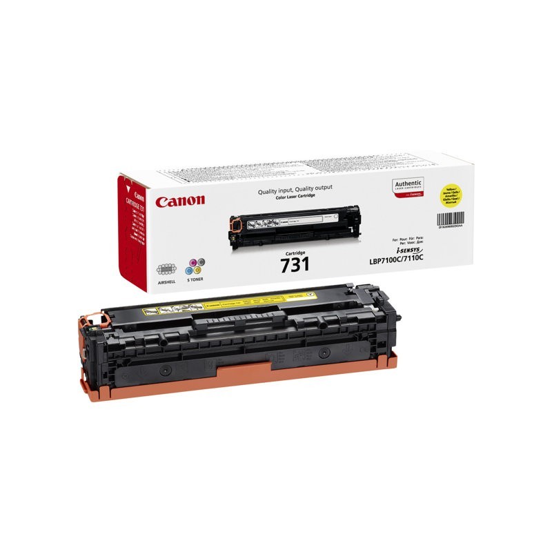 CANON 6269B002 Toner Canon 731 Y i-SENSYS LBP7100/LBP7110 CANON 6269B002 Toner Canon 731 Y i-SENSYS LBP7100/LBP7110