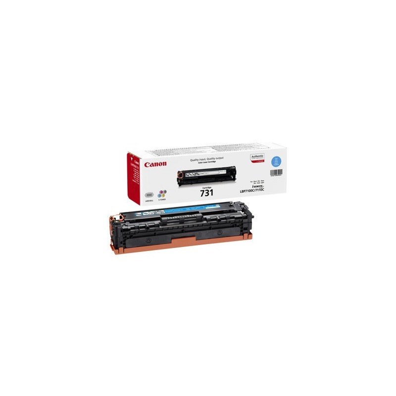 CANON 6271B002 Toner Canon 731 C i-SENSYS LBP7100/LBP7110 CANON 6271B002 Toner Canon 731 C i-SENSYS LBP7100/LBP7110