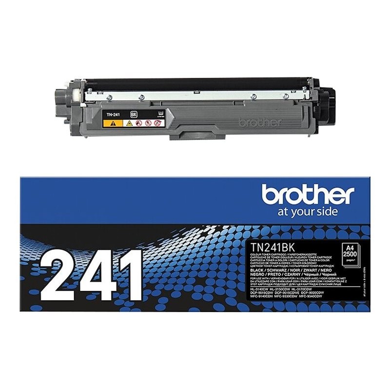 BROTHER TN241BK Brother TN241BK Toner negru ptr HL3140CW/3150/3170/DCP9020/MFC9140CDN - 2.500 pg BROTHER TN241BK Brother TN241BK Toner negru ptr HL3140CW/3150/3170/DCP9020/MFC9140CDN - 2.500 pg