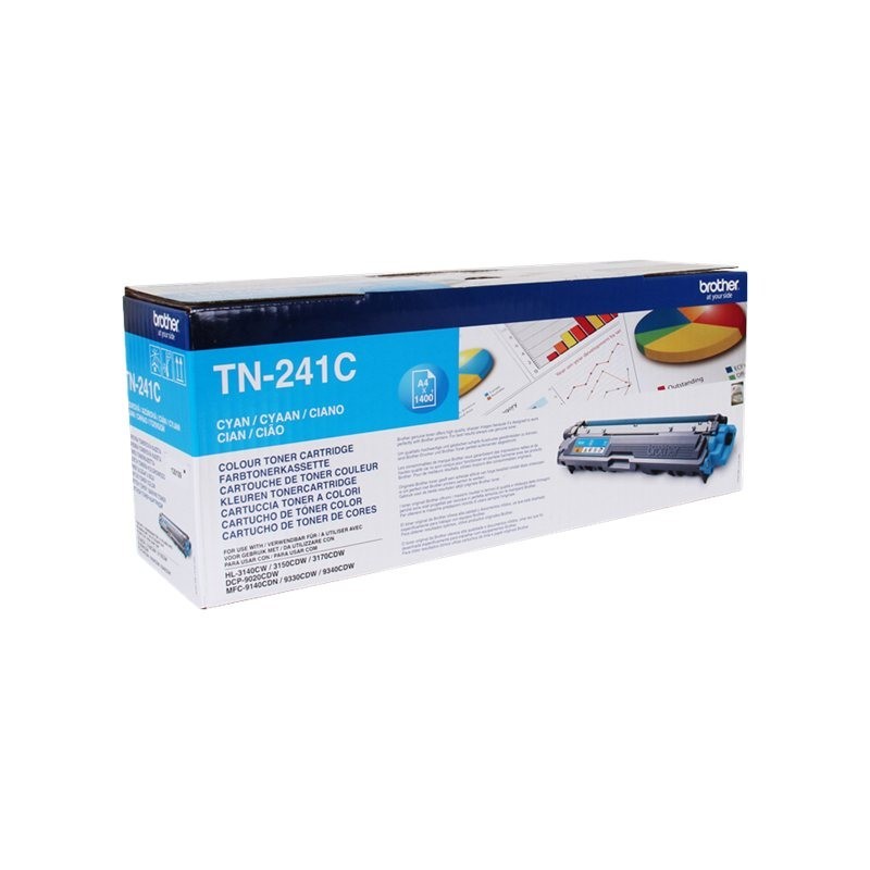 BROTHER TN241C Brother TN241C Toner cyan ptr HL3140CW/3170CDW/DCP9020CN/MFC9140CDN - 1.400 pag