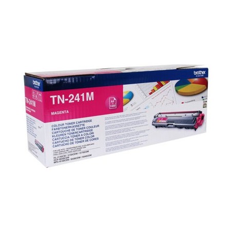 BROTHER TN241M Brother TN241M Toner magenta ptr HL3140CW/3150/3170/DCP9020/MFC9140CDN 1.400 pg
