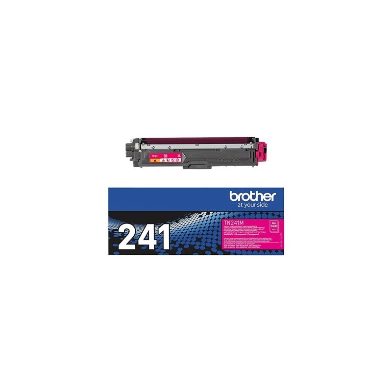 BROTHER TN241M Brother TN241M Toner magenta ptr HL3140CW/3150/3170/DCP9020/MFC9140CDN 1.400 pg