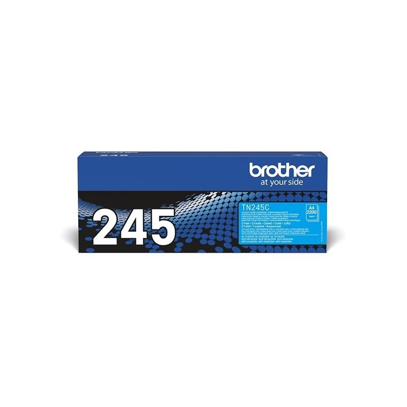 BROTHER TN245C Brother TN245C Toner cyan ptr HL3140CW/3150/3170/DCP9020/MFC9140CDN - 2.200 pag