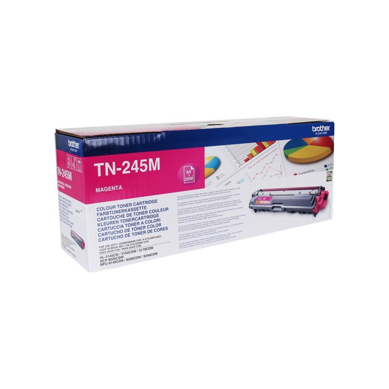 BROTHER TN245M Brother TN245M Toner magenta ptr HL3140CW/HL3170CDW/DCP9020CDW/MFC9140CDN
