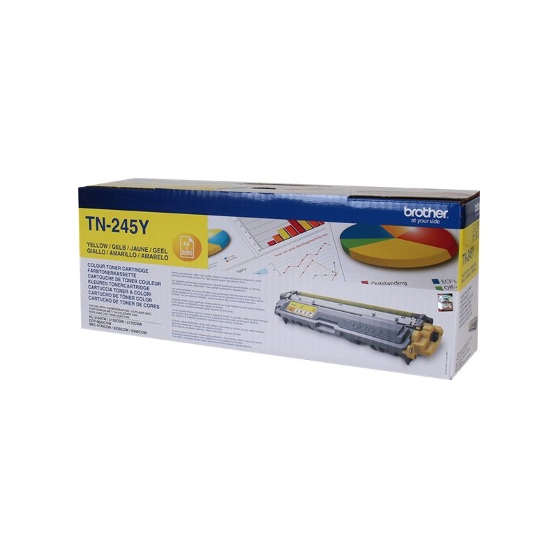 BROTHER TN245Y Brother TN245Y Toner yellow ptr HL3140CW/3170CDW/DCP9020CDW - 2.200 pagini