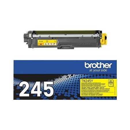 BROTHER TN245Y Brother TN245Y Toner yellow ptr HL3140CW/3170CDW/DCP9020CDW - 2.200 pagini