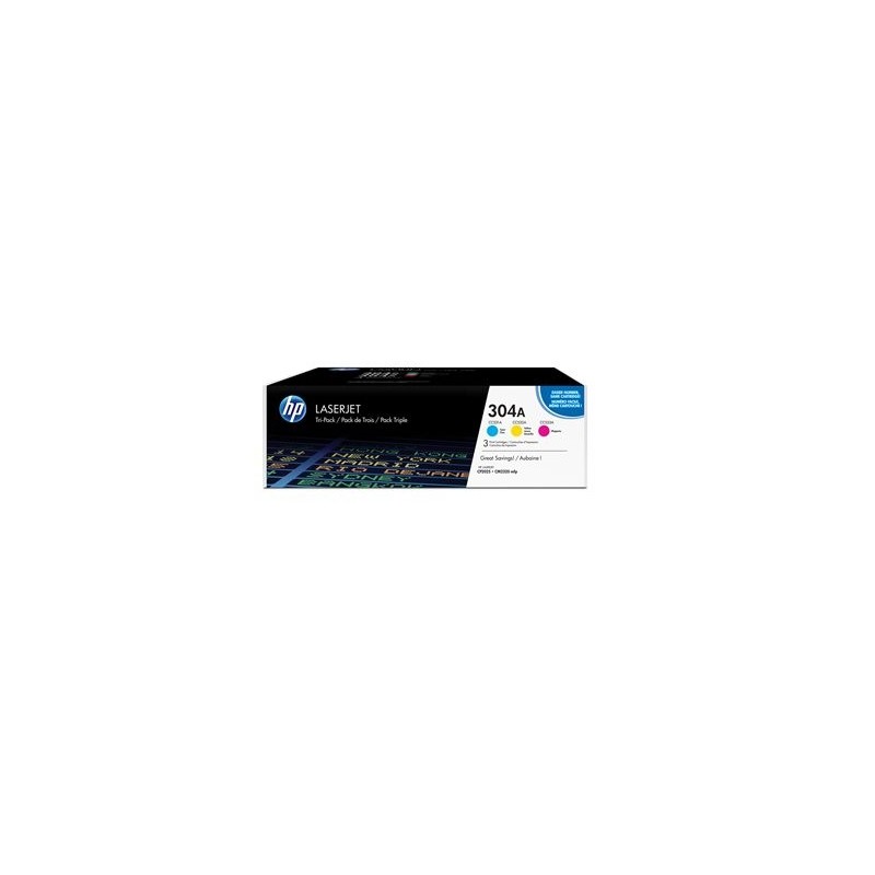 HP CF372AM Toner HP 304A Tri-pack CYM