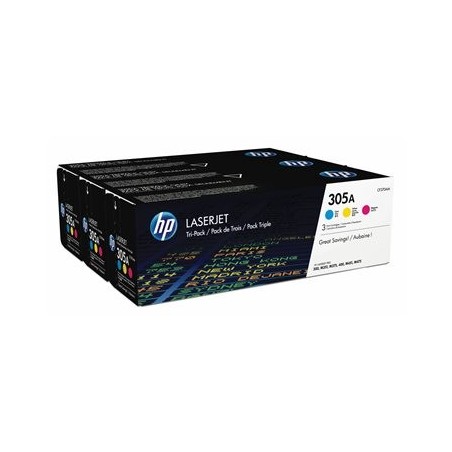 HP CF370AM Toner HP 305A Tri-pack CMY HP CF370AM Toner HP 305A Tri-pack CMY