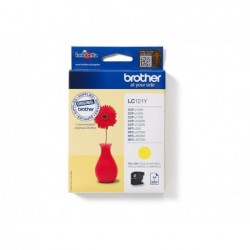 BROTHER LC121Y Tusz Brother LC121Y yellow 300str DCP-J552DW / MFC-J470DW BROTHER LC121Y Tusz Brother LC121Y yellow 300str DCP-J552DW / MFC-J470DW
