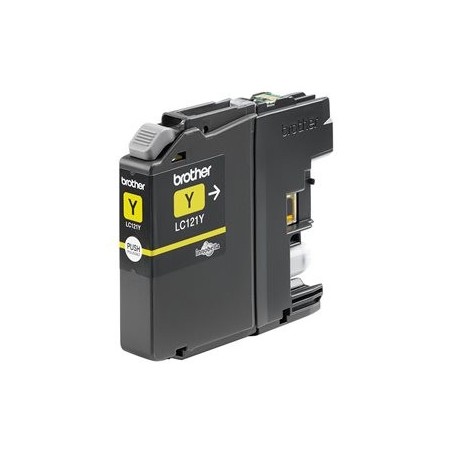 BROTHER LC121Y Tusz Brother LC121Y yellow 300str DCP-J552DW / MFC-J470DW BROTHER LC121Y Tusz Brother LC121Y yellow 300str DCP-J552DW / MFC-J470DW