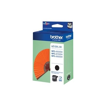 BROTHER LC129XLBK Brother LC129XLBK Cartus negru de capacitate mare - 2.400 pagini BROTHER LC129XLBK Brother LC129XLBK Cartus negru de capacitate mare - 2.400 pagini