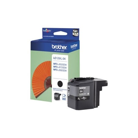 BROTHER LC129XLBK Brother LC129XLBK Cartus negru de capacitate mare - 2.400 pagini BROTHER LC129XLBK Brother LC129XLBK Cartus negru de capacitate mare - 2.400 pagini