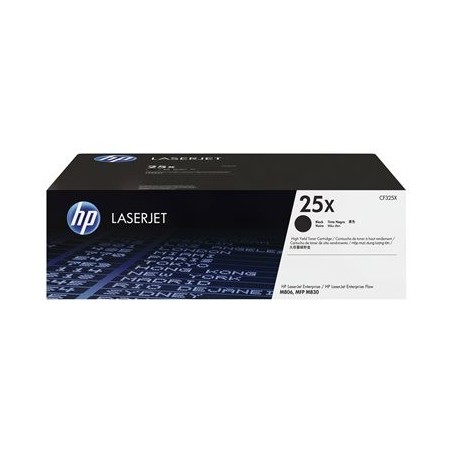 HP 25X Black LaserJet Toner Cartridge LJ  Enterprise M806 & flow MFP M830 34500 / 40000 pages