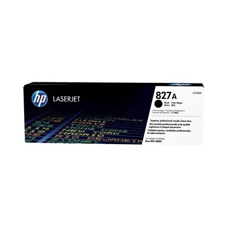 HP 827A Black LaserJet Toner Cartridge CF300A